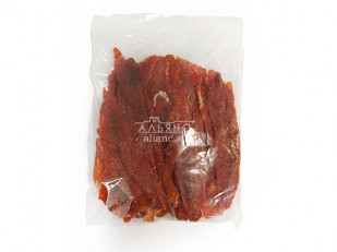 Кальмар стружка (ПУТИНА): Спинка янтарная с перцем