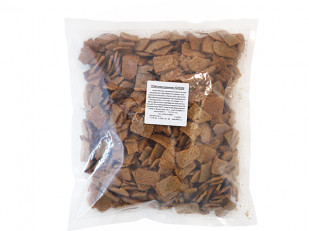 Красноперка вяленая: Гренки черные со вкусом чеснока