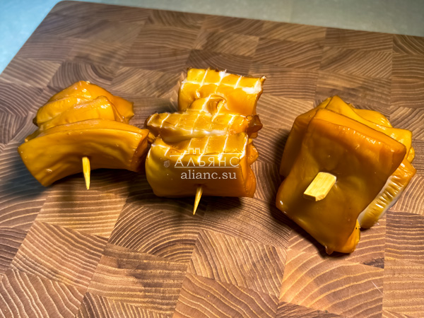 Шашлычок из кальмара х/к в Клину