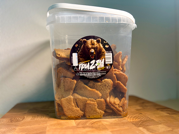 Ведро Ржаные гренки с чесноком в Клину