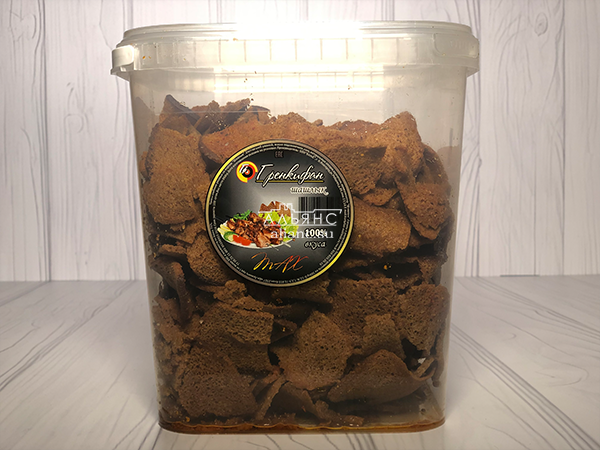 Ржаные гренки со вкусом шашлыка в Клину