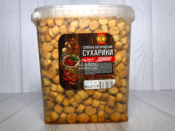 Сухарики с аджикой в Клину