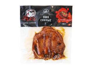 Ведро Ржаные гренки с красной икрой: Ухо целое с красным перцем (150 гр.)