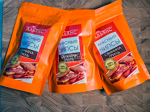 Мясо (АЛЬЯНС) вяленое свинина "Гриль" 50 гр. в Клину