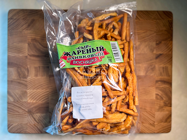 Жареный сыр "ВКУСНЯШКА" (Оливковый) 500гр. в Клину