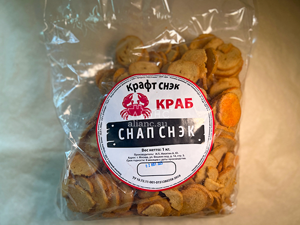 Снапсы ПШЕНИЧНЫЕ "Краб" в Клину