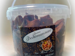 САМУРАЙ паутинка с соусом ТЕРИЯКИ ( из дикого лосося) 500 гр: Гренки 