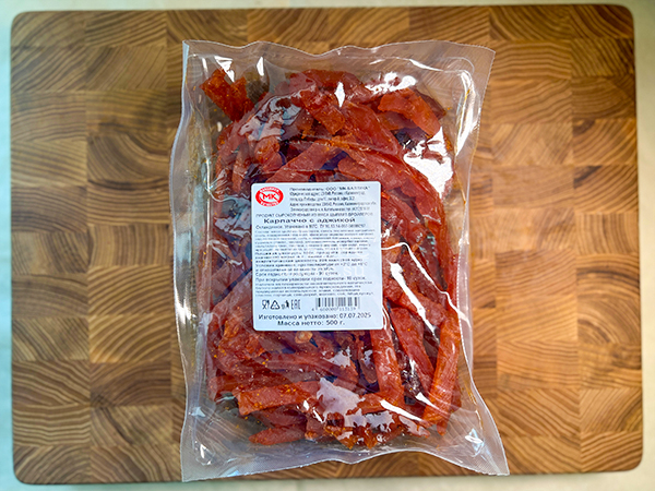 Продукт из мяса птиц "КАРПАЧЧО с АДЖИКОЙ" с/к "ООО БАЛТИКА" (Калининградская обл.) в Клину