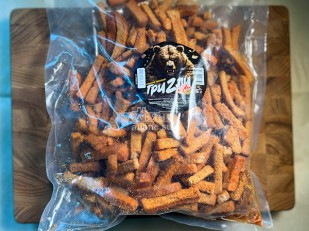 Минтай солёно-сушёный (рваный): Соломка ржаная со вкусом Бекон