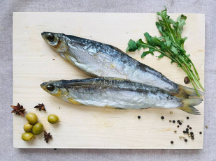 Чипсы из лаваша: Ряпушка вяленая