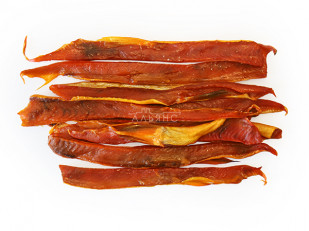 Сибас вяленый: Горбуша теша (брюшки) холодного копчения